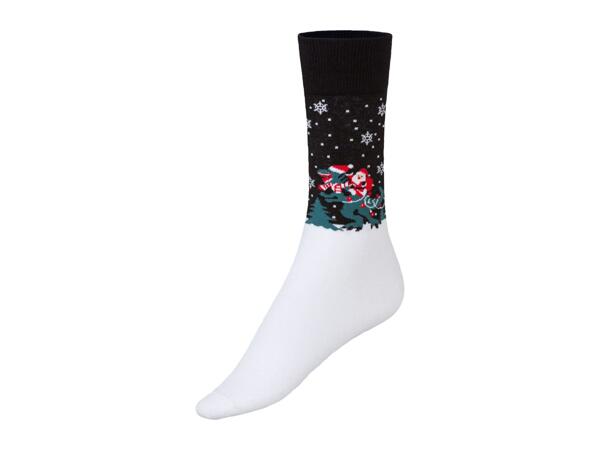 Livergy Men's Christmas Socks - 3 Pairs