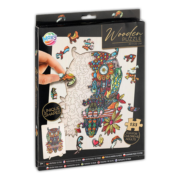 Tier-Holzpuzzle