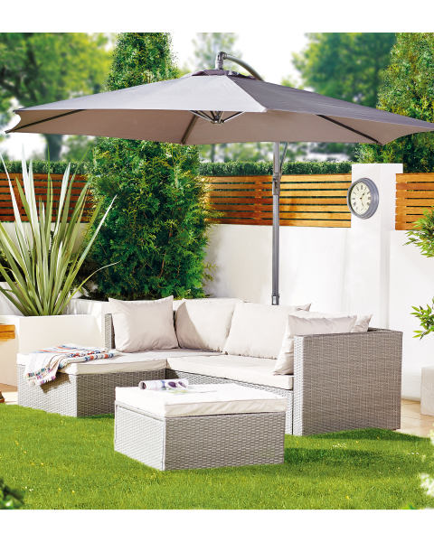 Anthracite Garden Cantilever Parasol