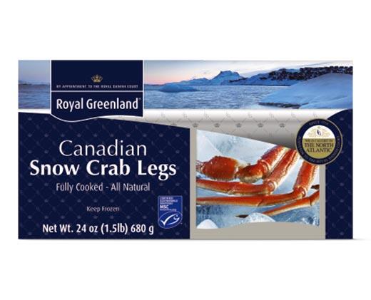 Royal Greenland 
 Snow Crab Legs