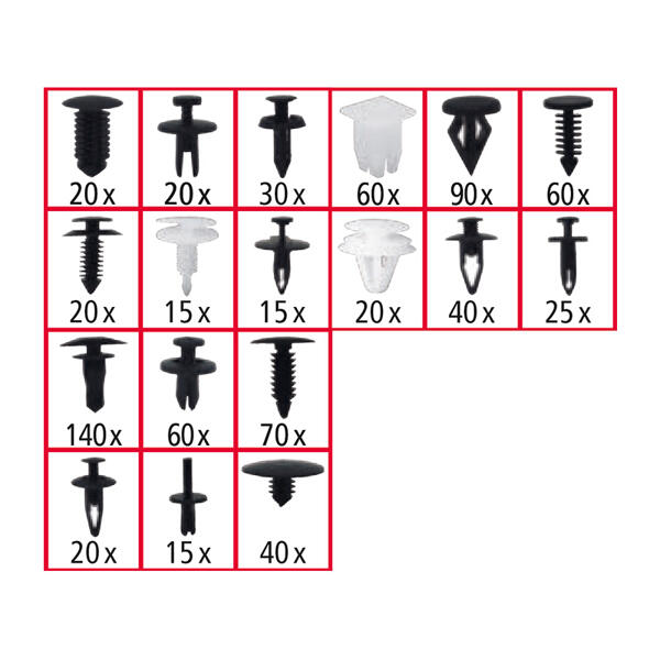 Demontagewerkzeug 802-tlg.