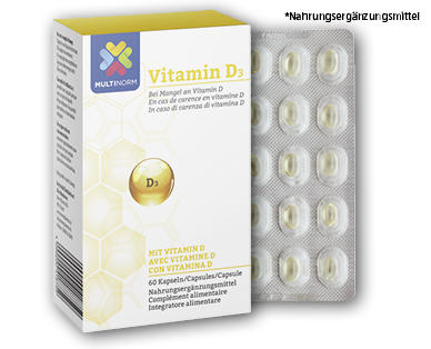 MULTINORM Vitamin D3 Kapseln