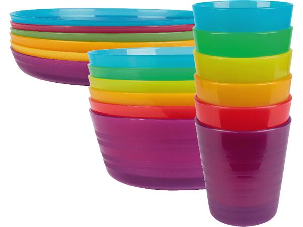 Servis av plast, 6-pack