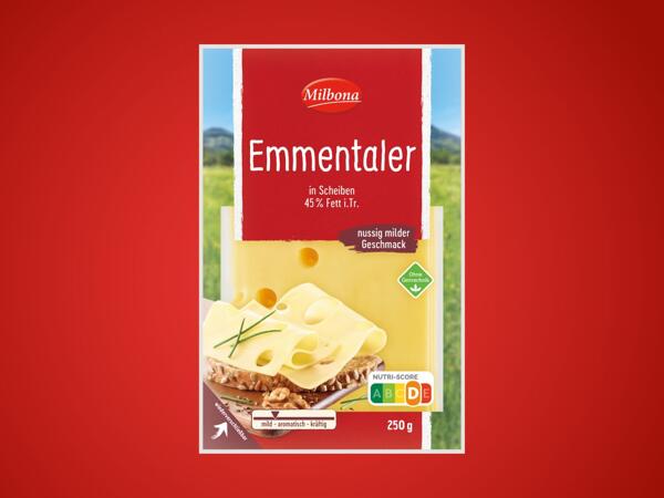 Emmentaler in Scheiben