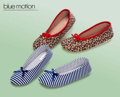 BLUE MOTION Damen-Hausballerinas