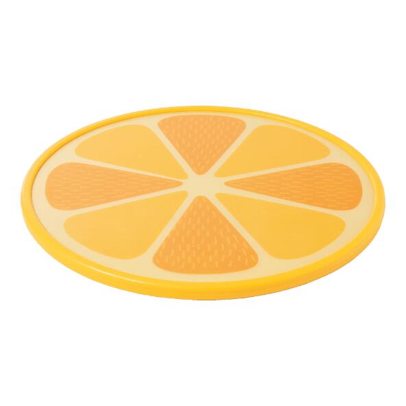 JOIE(R) 				Planche à découper avec motif de fruits