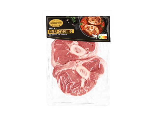 Frisches Kalbs-Ossobuco