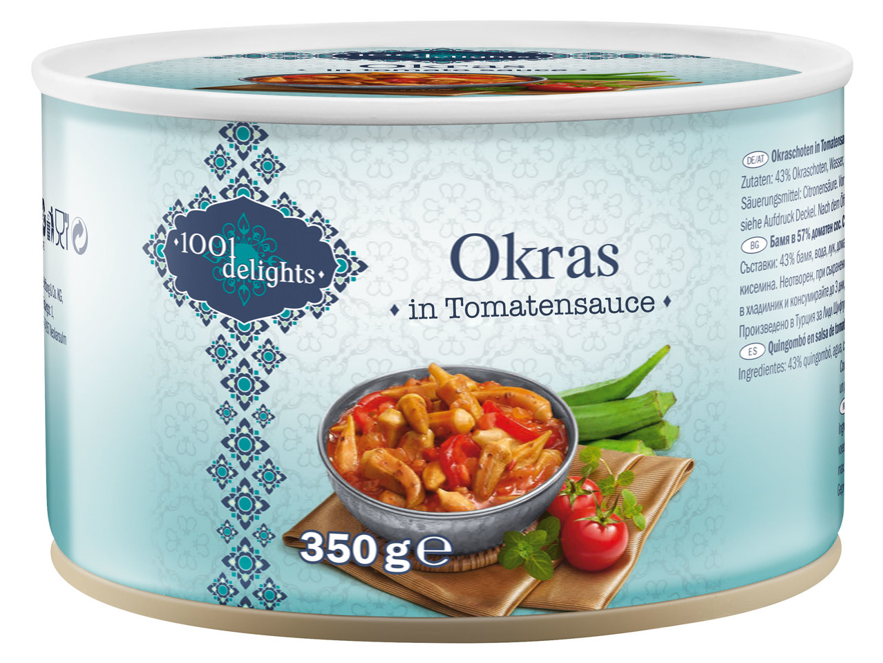 1001 DELIGHTS Okraschoten in Tomatensauce