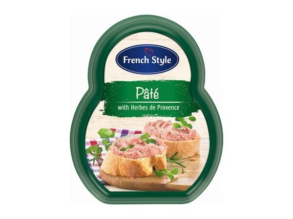 French Style Pâté with Herbes de Provence