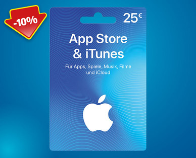 Geschenkkarte für App Store & iTunes