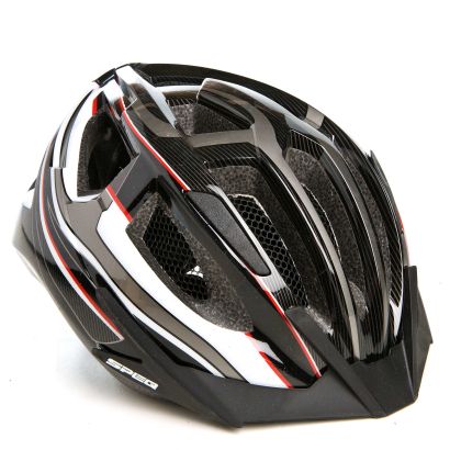 Radhelm mit LED-Licht