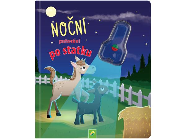 Dětská kniha s kouzelnou lampou
