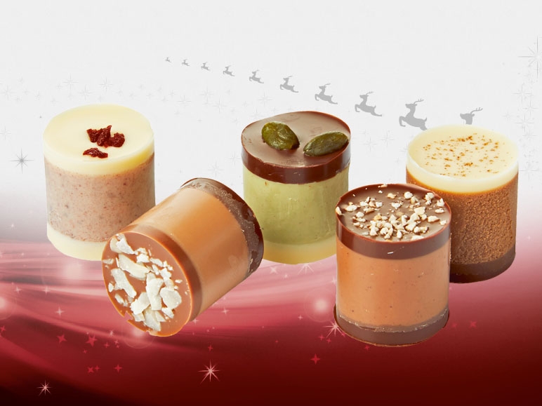 Mini desserts pralinés