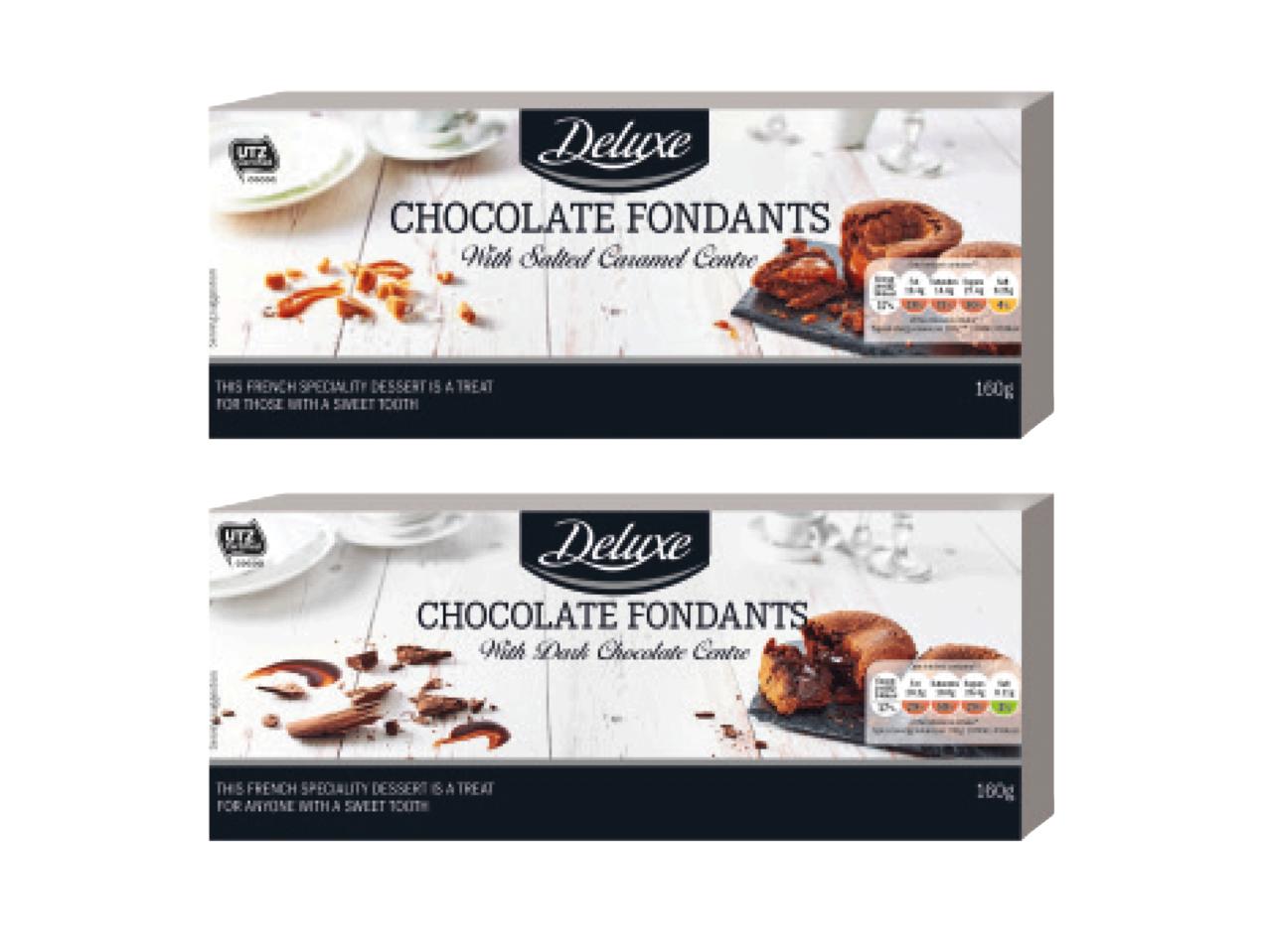 DELUXE Chocolate Fondants