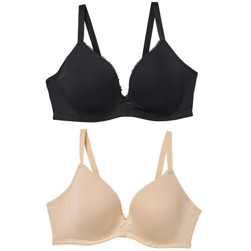 Women's T-Shirt Bra 2 Pack