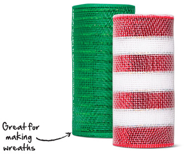 Huntington Home Holiday Decorative Mesh