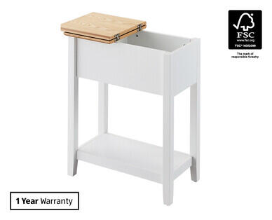 Side Table with Charger