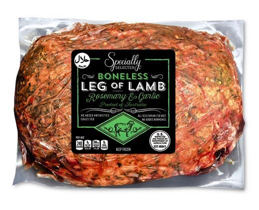 Specially Selected 
 Lamb Leg Roast Rosemary & Garlic or Unseasoned
