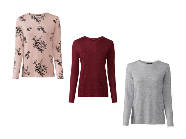 Pull à mailles fines