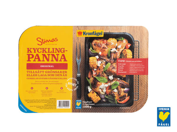 Kronfågel Stinas Kycklingpanna