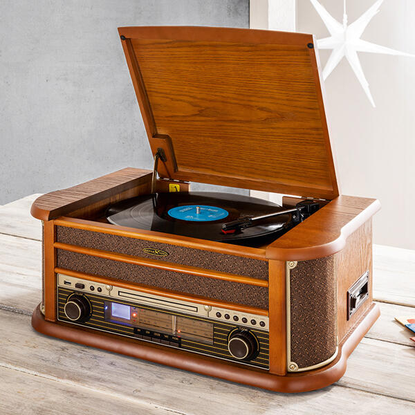 Stereo-Nostalgie-Komplettanlage