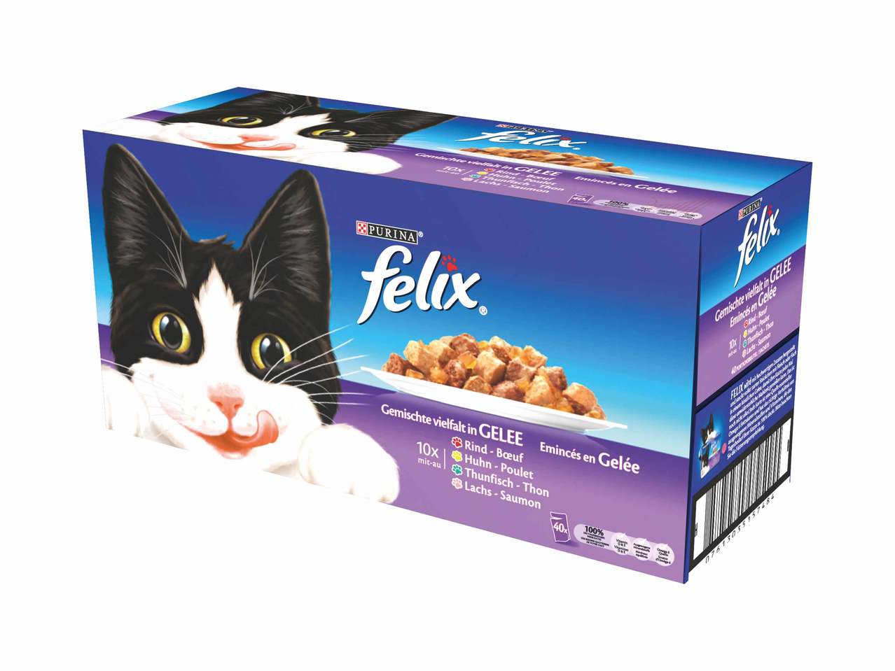 Aliment pour chats en gelée Felix
