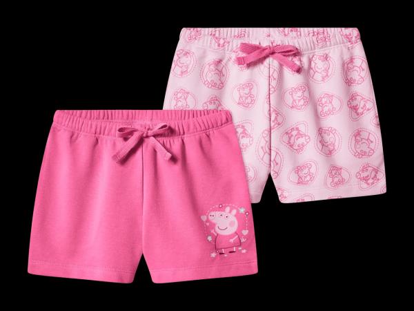 Kleinkinder Sweatshorts, 2 Stück