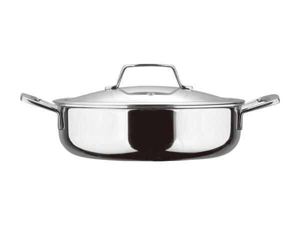 Masterpro GIRO Servierpfanne mit Deckel