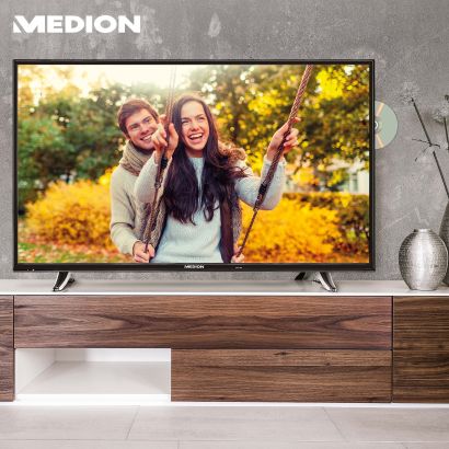 Smart-TV 32"/80 mit eingebautem DVD-Player