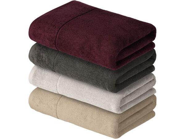 Bath Towel, 70 X 140cm Or Hand Towels, 50 X 100cm, 2 Pieces