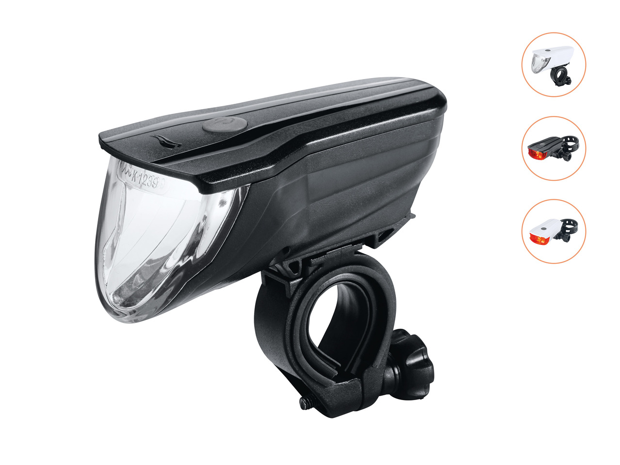 Crivit Auto Adjusting LED Bike Light Set1