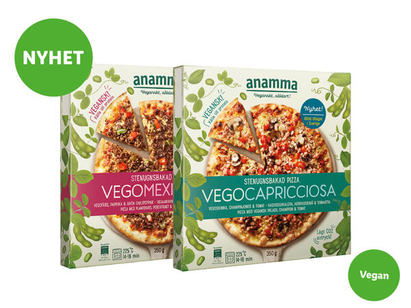 Anamma vegopizzor