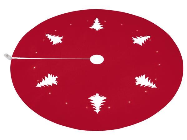 LED Christmas Tree Skirt