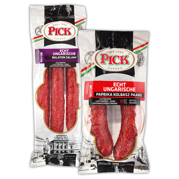 Echt ungarische Kolbasz / Balaton Salami