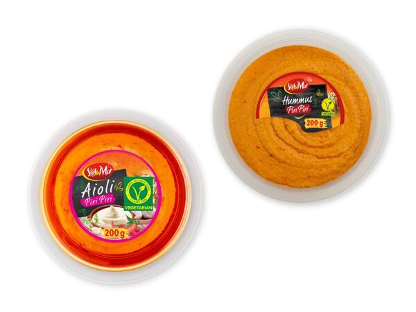 SOL & MAR Piri piri-aioli eller -hummus
