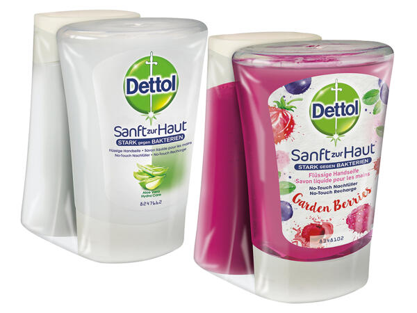 Dettol No-Touch Flüssigseife Nachfüller Doppelpack