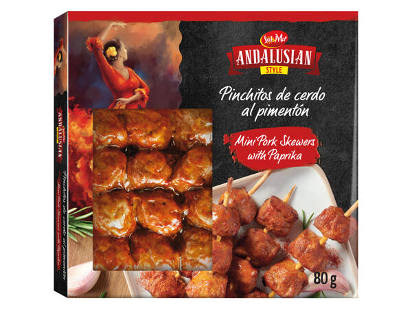 Savoureuses brochettes de porc au paprika