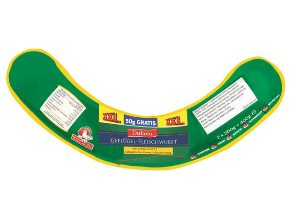 DULANO Geflügel-Fleischwurst 450 g