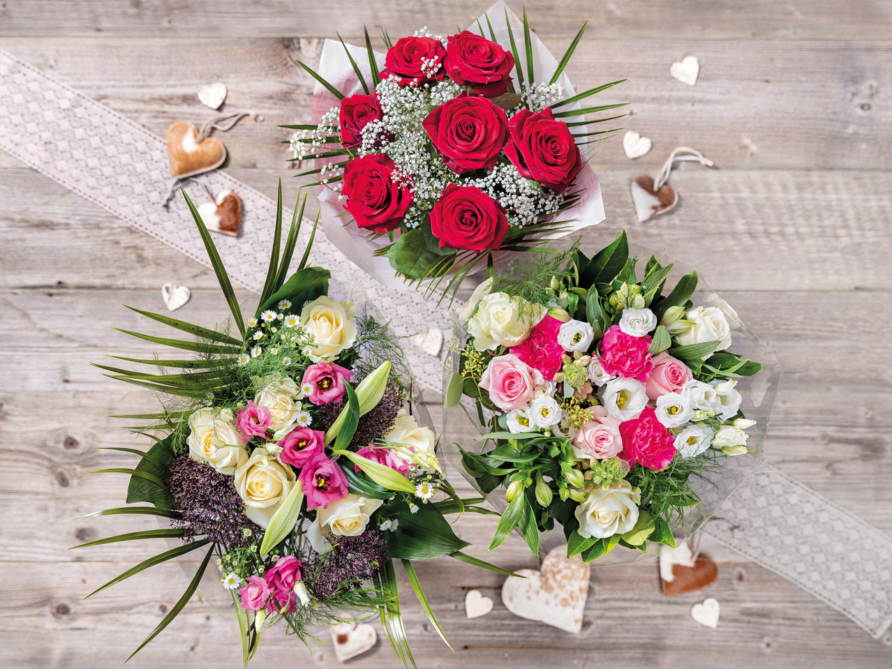 Roter Rosenstrauß Exklusiv/Valentinsstrauß Exklusiv