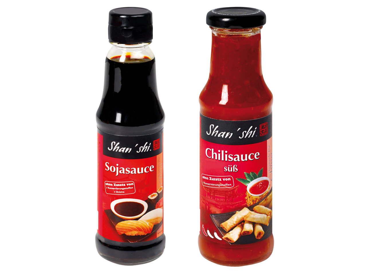 SHAN‘SHI Soja- oder Chilisauce