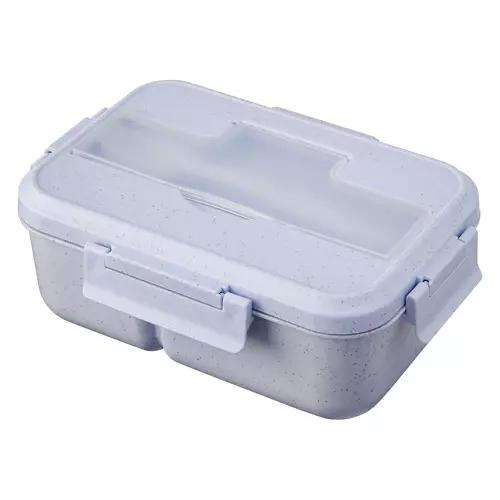Lunchbox with Flatware Set - Blue