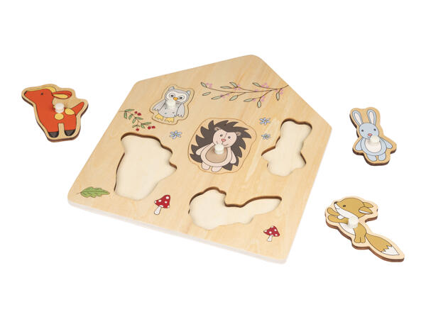 Playtive Wooden Puzzle / Pull Along Toy / Push Toy