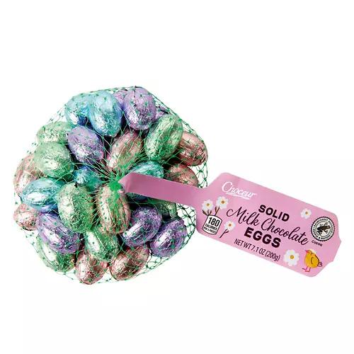 Easter Solid Milk Chocolate Eggs, 7.1 oz