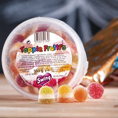 Kandiertes Obst oder Toppie Frutti's