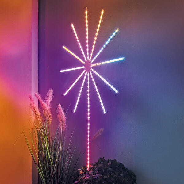 LED-Feuerwerkslicht Ø ca. 80 cm