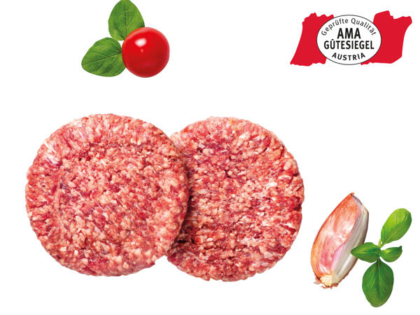 Frische Hamburger Patties