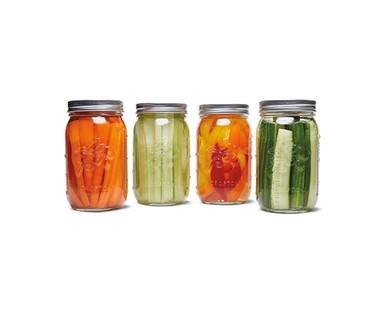 Crofton 12pk Wide Mouth Quart Canning Jars - Aldi - US - Specials archive