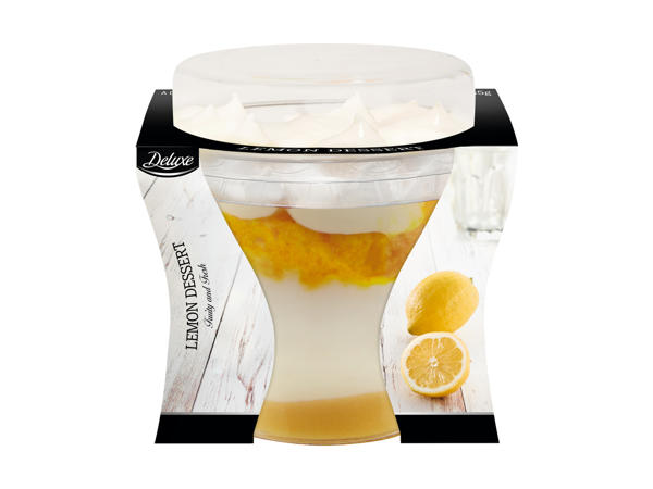 Dessert frais au citron