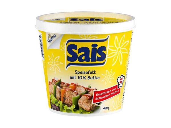 Graisse comestible Sais avec 10% de beurre