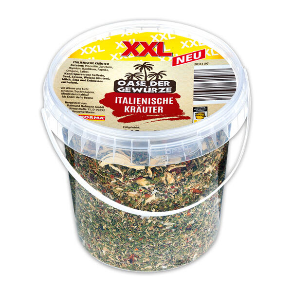 XXL Suppengewürz / Kräuter im Eimer